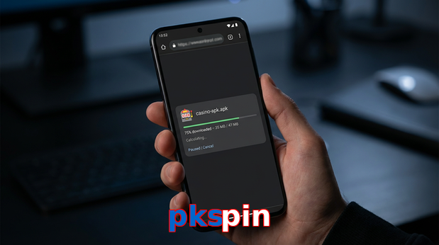 Main screen of Pkspin apk page for PK players