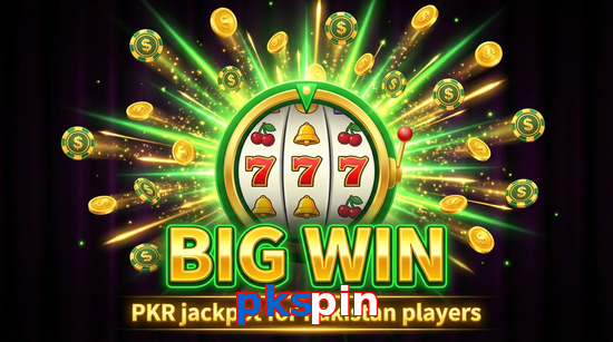 Big win animation on Pkspin slot game